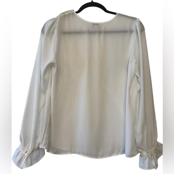 J. Crew Ruffled Long Sleeve Blouse - Picture 2 of 7